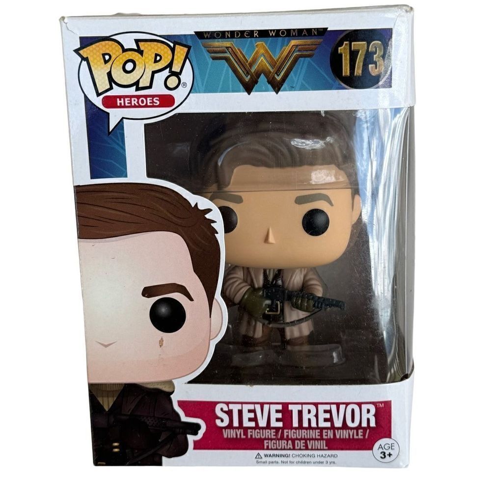 Funko POP! Movies: Wonder Woman - Steve Trevor #173 NEW